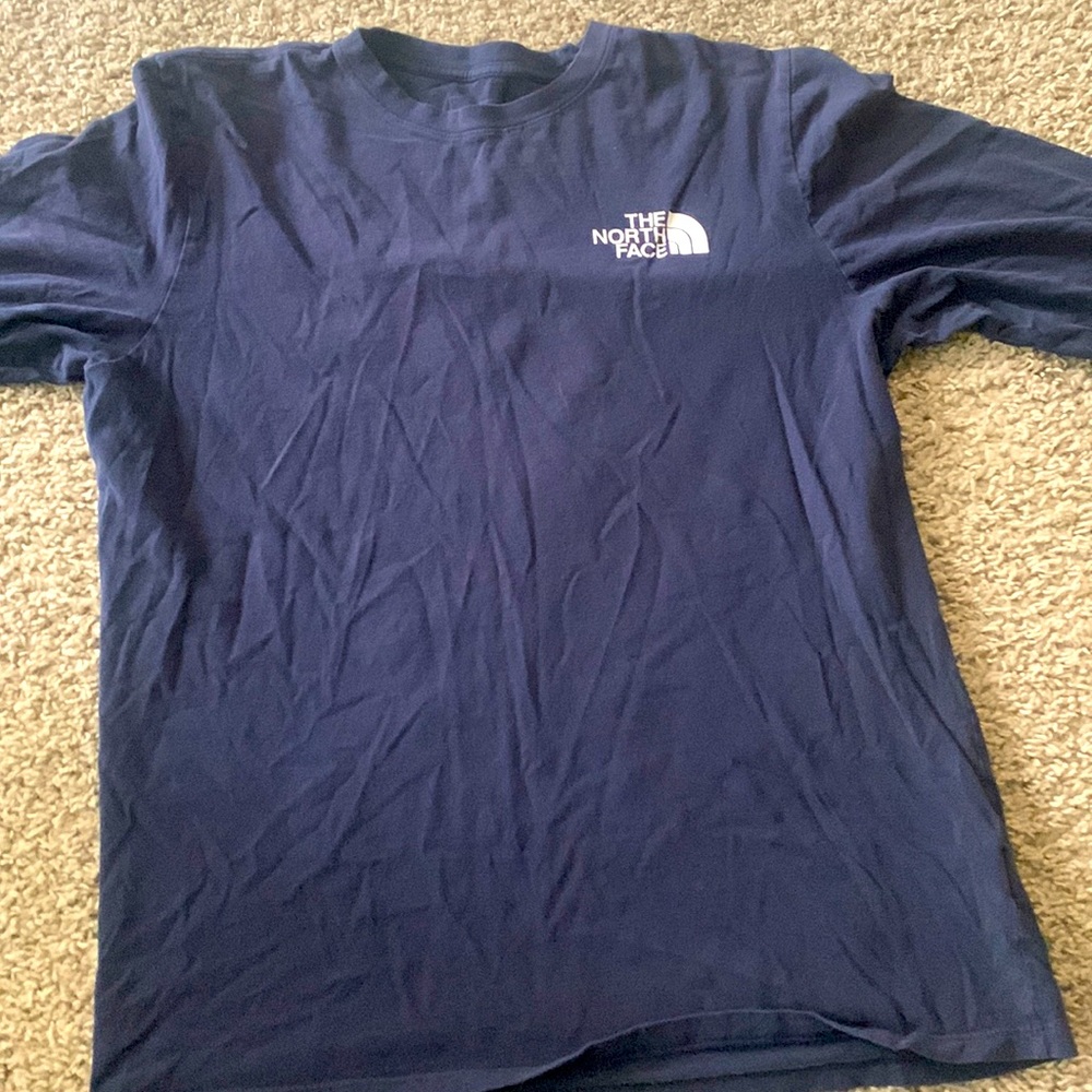 North Face long sleeve size large